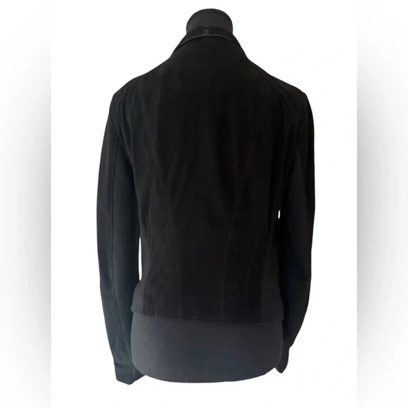 Andrew Marc New York suede  jacket moto size S - Picture 3 of 16